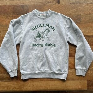 Racing Stable Gray Sweatshirt